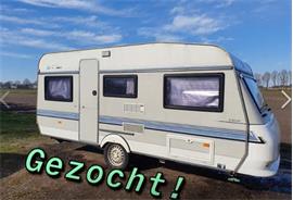 Gezocht Caravans van 3.50 mtr. t/m 5.00 mtr.  