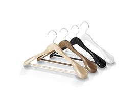 50 x Kleerhangers Kledinghangers Hout