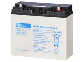 Cellpower CPX Accu/batterij 20 Ah - 12 volt met hoge capacit