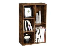 Industriële boekenkast in vintage design met 5 vakken