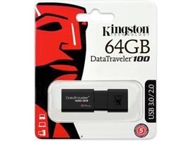 Kingston DataTraveler 100 G3 64GB USB Stick 3.0 Flash Drive