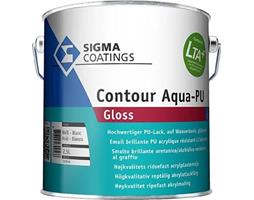 Sigma Contour Aqua PU Gloss - Wit - 1 liter