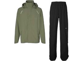 Basil regenpak Hoga unisex Olive Green