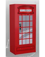 London tweedeurskast Telefooncel