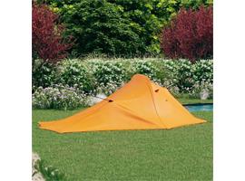 vidaXL Tent 317x240x100 cm oranje en grijs