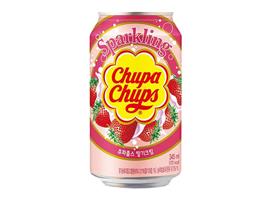 Chupa Chups Sparkling Soda, Strawberry (345ml)