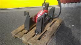 Quick Hitch adapter / Roto-Drive passend aan Weidemann shovels