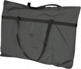 draagtas campingstoel 100 x 80 cm polyester grijs/zwart