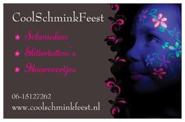 Schminken op uw kinderfeestje