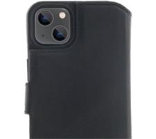 Minim 2-in-1 iPhone 13 Hoesje Book Case en Back Cover Zwart