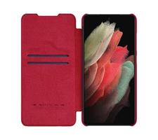 Nillkin Qin Series Samsung Galaxy S21 FE Hoesje Wallet Book
