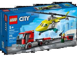 Lego City 60343 Reddingshelikopter transport