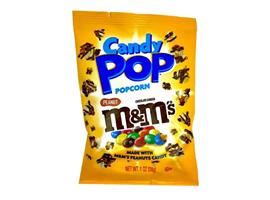 Candy Pop Popcorn, M&Ms Peanuts Candy (28g)