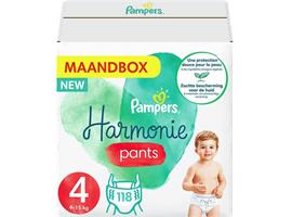 Pampers - Harmonie Pants - Maat 4 - Maandbox - 116 luierbroe