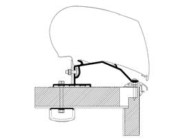 Thule LMC Caravan Roof Adapter Kit