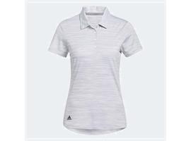 Adidas Spaced Dyed Dames Golfpolo Wit Zwart