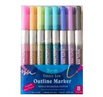 Outline marker (8 stuks)