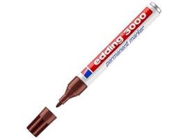 Edding 3000 permanent marker Bruin (1,5 - 3 mm rond)