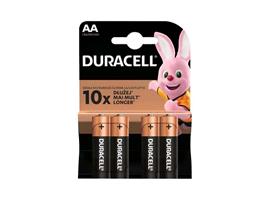 Duracell AA Duralock 4 Pak batterijen