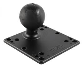 RAM 4.75 Square VESA Plate with D Size 2.25 Ball