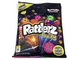 Bazooka Rattlerz Fruity Candy Chews (120g)