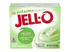 Jell-O Pistachio Instant Pudding and Pie Filling (96g)