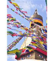 Tibetaanse gebedsvlaggetjes ( 170 cm )
