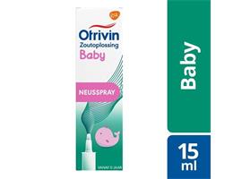 Otrivin - Baby Neusspray - Zoutoplossing - 15ml