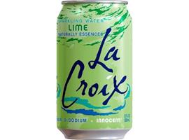 La Croix Sparkling Water, Lime (355ml) (BEST-BY-DATE: 17-09-
