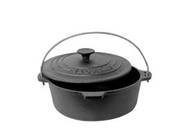 Gietijzeren pan - diverse formaten (Cast iron pot)