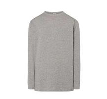 Dames Longsleeve grey melange — Grey melange / S