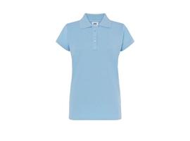 Dames Polo sky blue — Sky blue / M