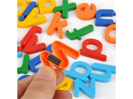 Magnetische letters, schrijfletters