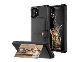 Just in Case Magnetic Card Holder Hybrid Case Apple iPhone 1