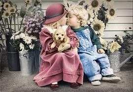 Eerste liefde, First Love Castorland C-104451-2