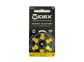 Widex 10 (PR70) Geel hoortoestelbatterij