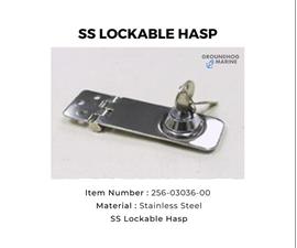 Boat / Marine Hardware SS LOCKABLE HASP