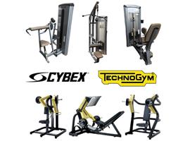 Complete Krachtset Technogym en Cybex | 14 machines | plate