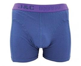 J&C Herenboxer Blauw Maat S