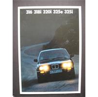 BMW 325I  -  FOLDERS – 1988