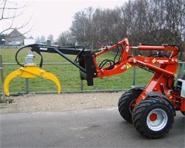 VZM Aktie ! Houtklem Houtgrijper 90 cm,VZM 90 met Jib euro voorlader Aktie