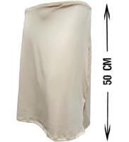J&C Dames Onderrok Jupon 50cm beige 5568 XL