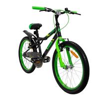 AMIGO Wild 20 Inch 32 cm Junior V-Brakes Zwart/Groen