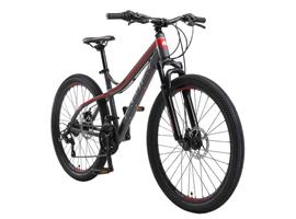 BIKESTAR 26 Inch Hardtail Alu MTB, 21V, 
Grijs/Rood