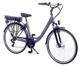 AMIGO E-Active 28 Inch Dames 7V V-Brakes Matgrijs