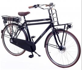 AMIGO E-Pulse 28 Inch Heren 3V Terugtraprem Matzwart