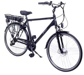 AMIGO E-Active 28 Inch Heren 7V V-Brakes Matzwart