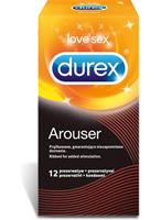 Durex - Arouser Ribbed Condoms 12Pcs