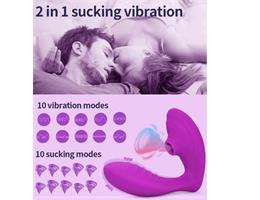 twee in een sucking vibration vibrator.