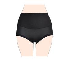6x Fine Woman Hoge tailleslips 6002 Zwart en Wit L
